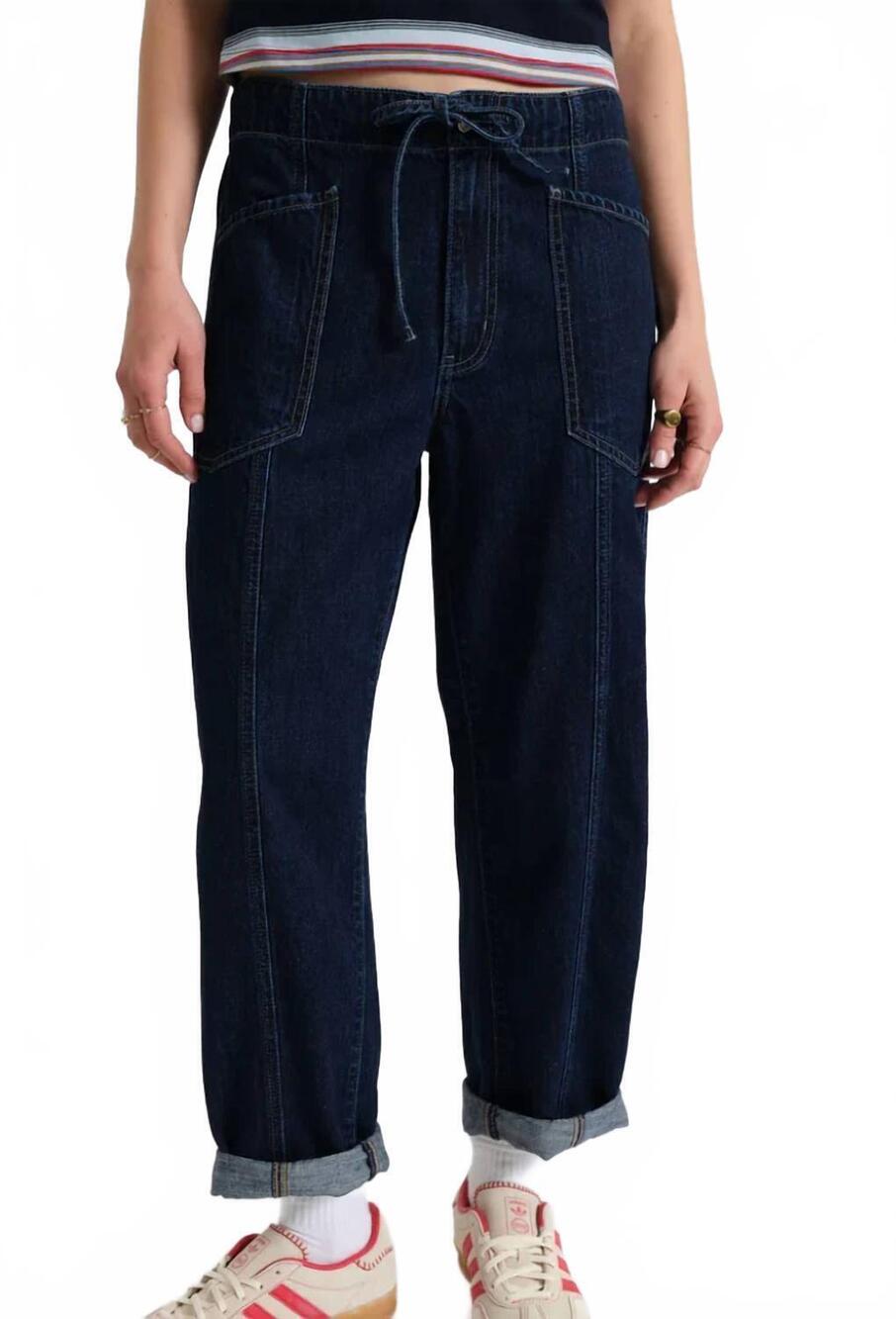 NEW DAZE villa tie jean in blue mood